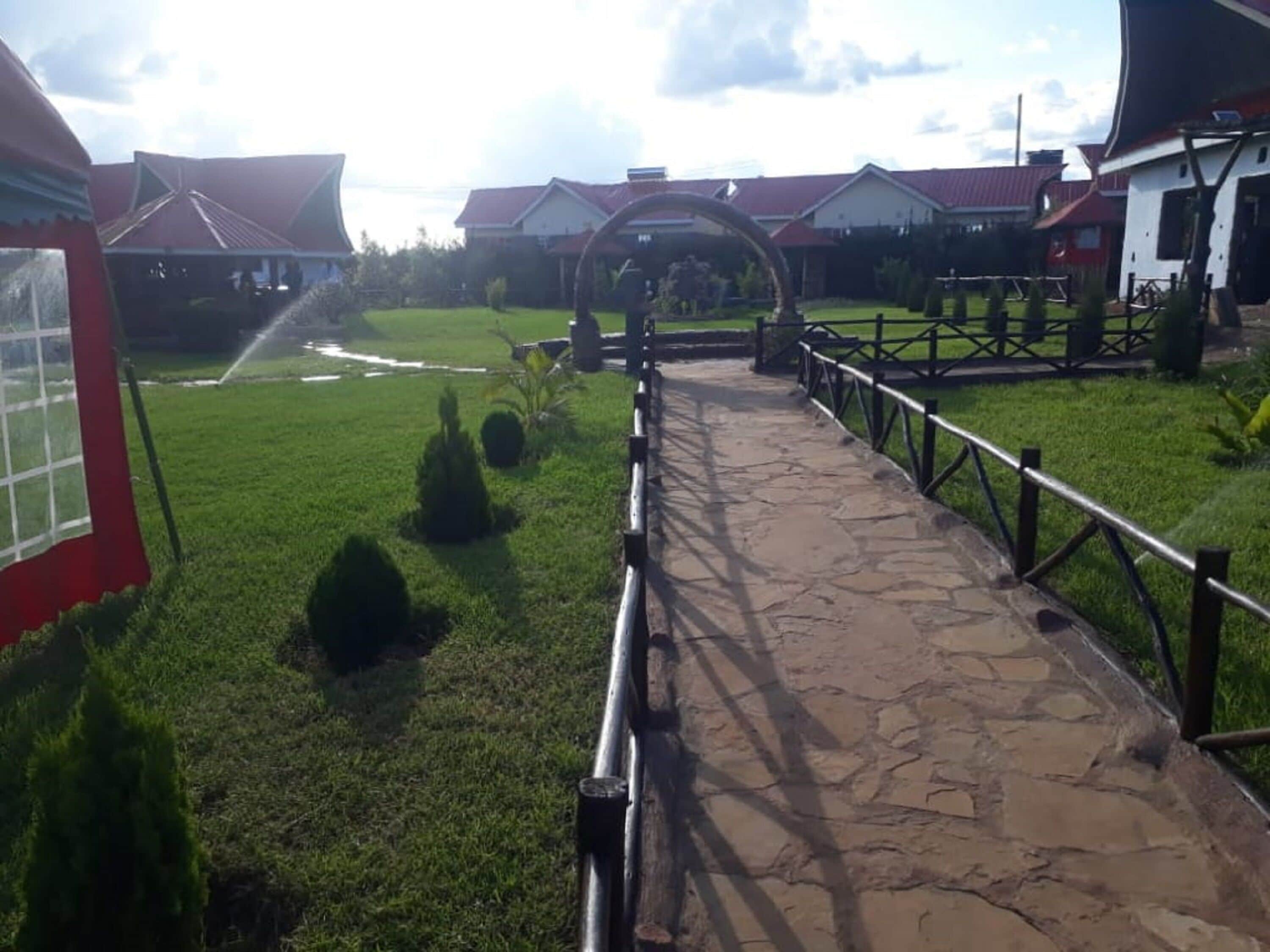 Overnattingsstedets uteområder