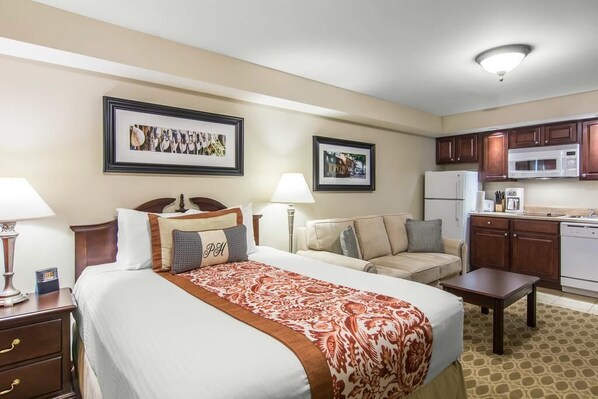 Strykejern/-brett, internettilgang, sengetøy og rullestolvennlig