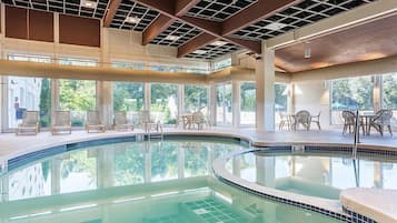 Indoor pool, a heated pool