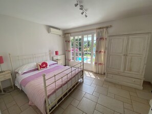 7 bedrooms, iron/ironing board, travel crib, free WiFi