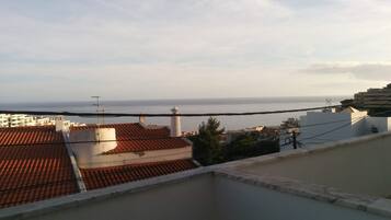 Blick vom Balkon