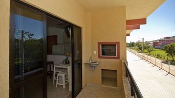 Familienapartment | Balkon