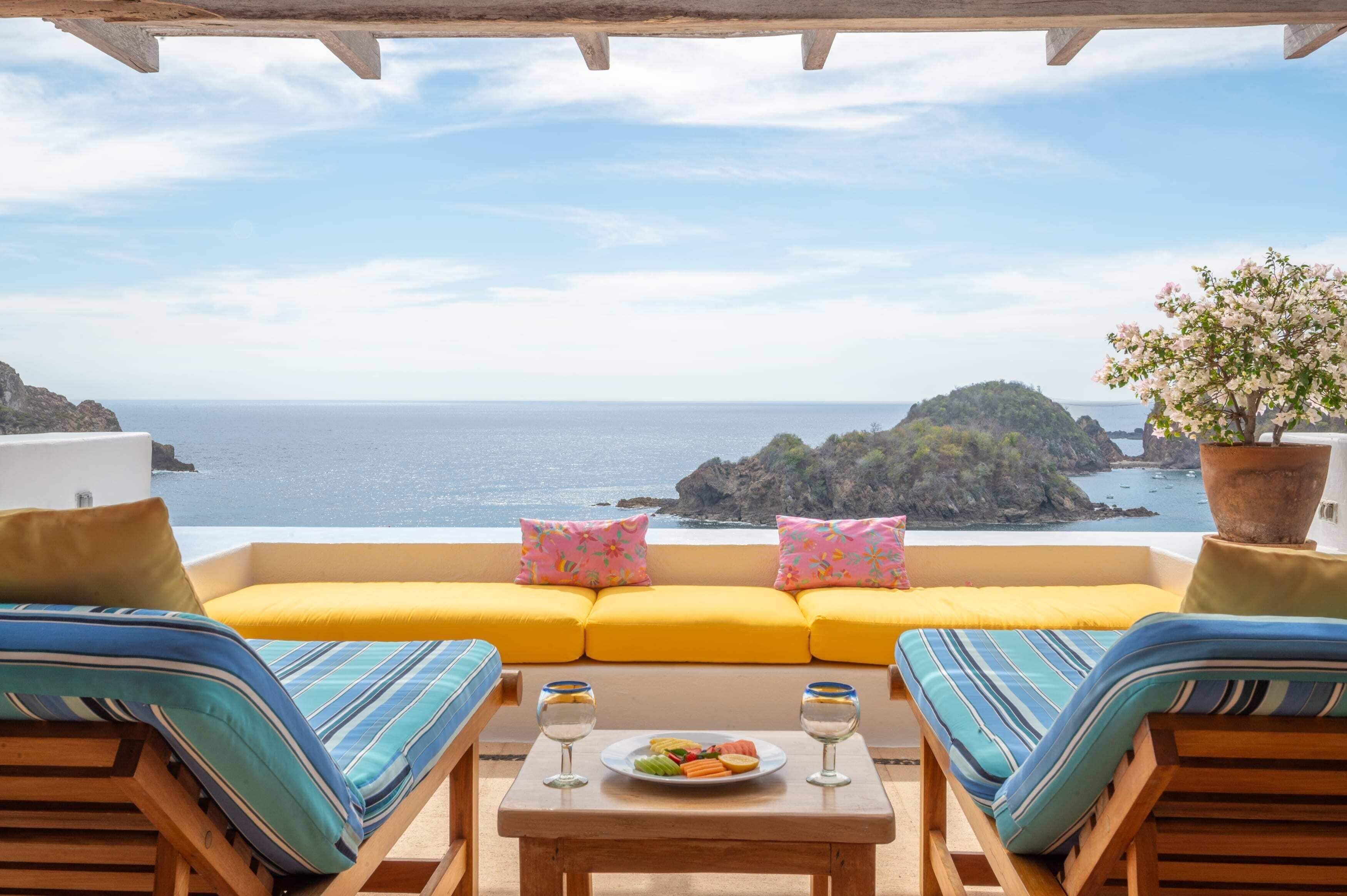 Deluxe Apartment, Multiple Beds, Ocean View (CASITA DELFIN) | Terrace/patio