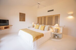 Apartamento, 1 habitación, vistas al mar (CASITA PAPAYA) | Escritorio, wifi gratis, ropa de cama