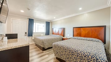 Deluxe Room, 2 Bedrooms | Desk, free WiFi