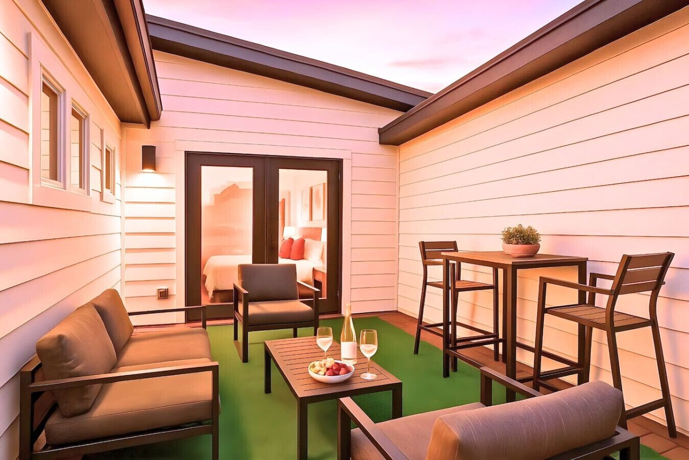 Udendørs spisemuligheder