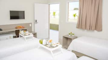 Escrivaninha, espaço de trabalho para notebook, Wi-Fi de cortesia