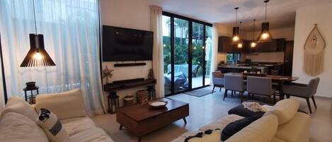 TV, Netflix, books, streaming services