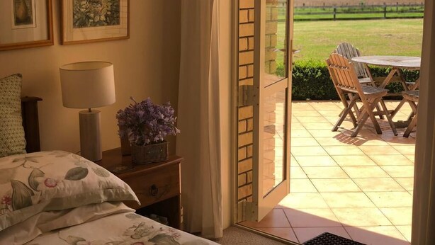 Room, 1 Queen Bed, Garden View | Terrace/patio - Country House B&B (Waimate North)