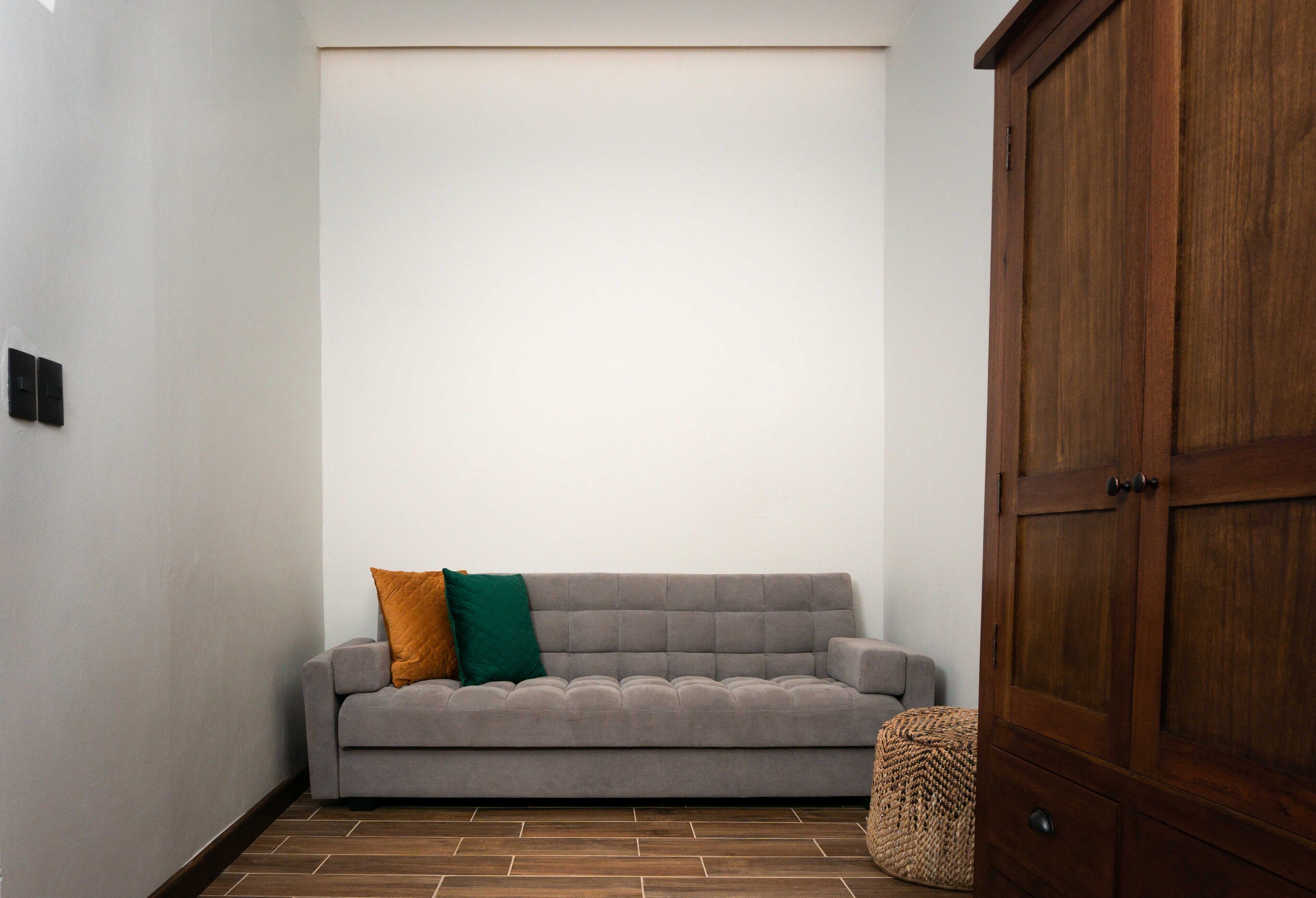 deluxe triple room | living room | smart tv