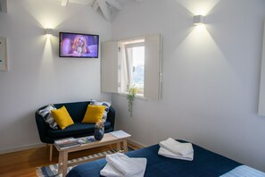 1 bedroom, iron/ironing board, travel crib, free WiFi