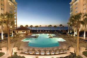 Indoor pool, outdoor pool