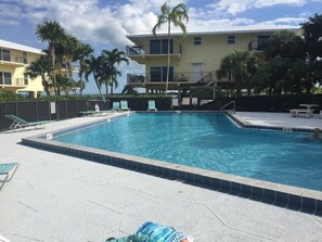 Indoor pool, a heated pool