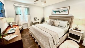 3 bedrooms, soundproofing, iron/ironing board, travel cot