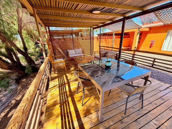 Condo familiar, 2 habitaciones, vista al jardín (Arrayan) | 2 habitaciones, decoración personalizada y muebles diferentes 