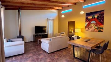 Appartement Familial, 2 chambres (Roble) | Salle de séjour