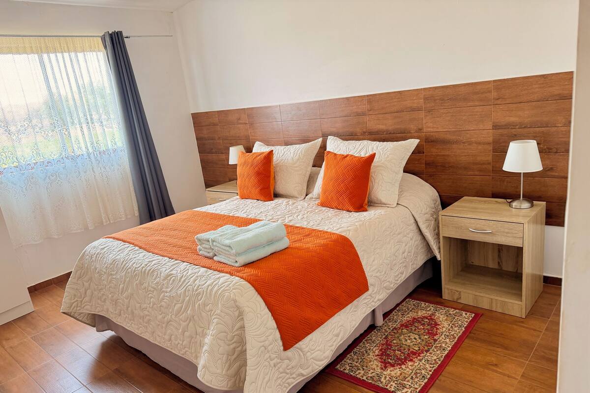 2 bedrooms, individually decorated, individually furnished