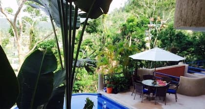Appartement Penthouse con vista al mar y a las montañas en casa elegante