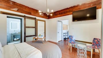 1 habitación, tabla de planchar con plancha, wifi y ropa de cama
