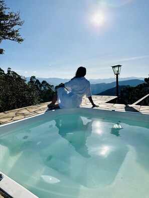 Terrace/patio - Pousada Village Pôr do Sol (Campos do Jordão)