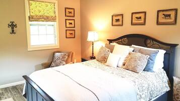 1 soverom, strykejern/-brett, wi-fi (inkludert) og sengetøy