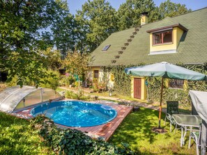 Pool - Wonderful villa for 6 people with A/C, private pool, WIFI, TV and patio (Prachatice)