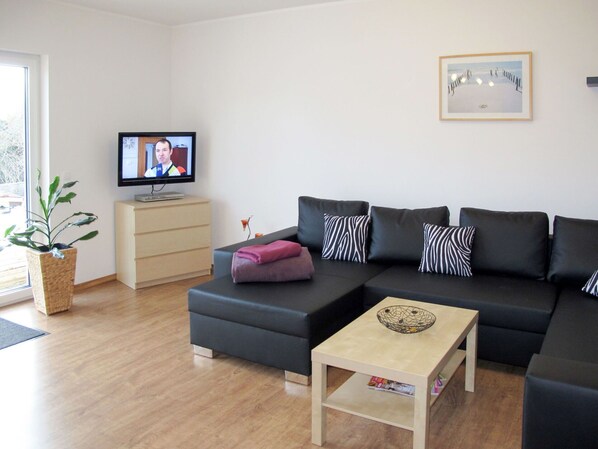 TV, caminetto, lettore DVD