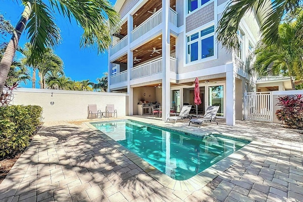 Backyard Oasis with private pool (that is heated October through February).