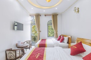 Premium bedding, free minibar, blackout curtains, soundproofing