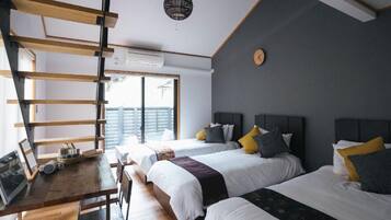 2 多间卧室、特色家居、免费 WiFi、床单