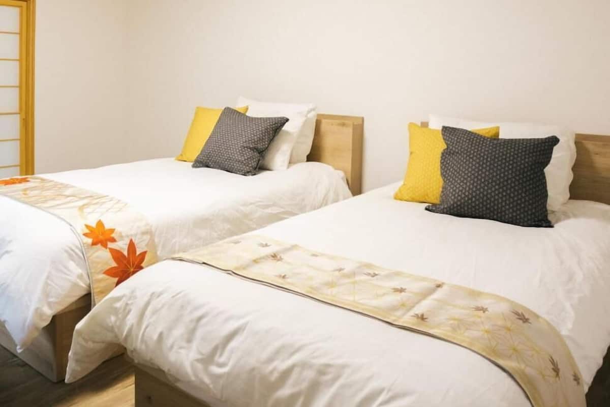 2 habitaciones, muebles diferentes, wifi gratis y ropa de cama