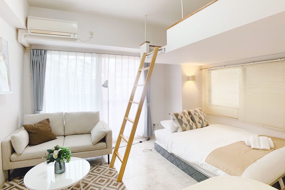 Studio, không hút thuốc, ban công (202) | 1 phòng ngủ, bàn, bàn ủi/dụng cụ ủi quần áo