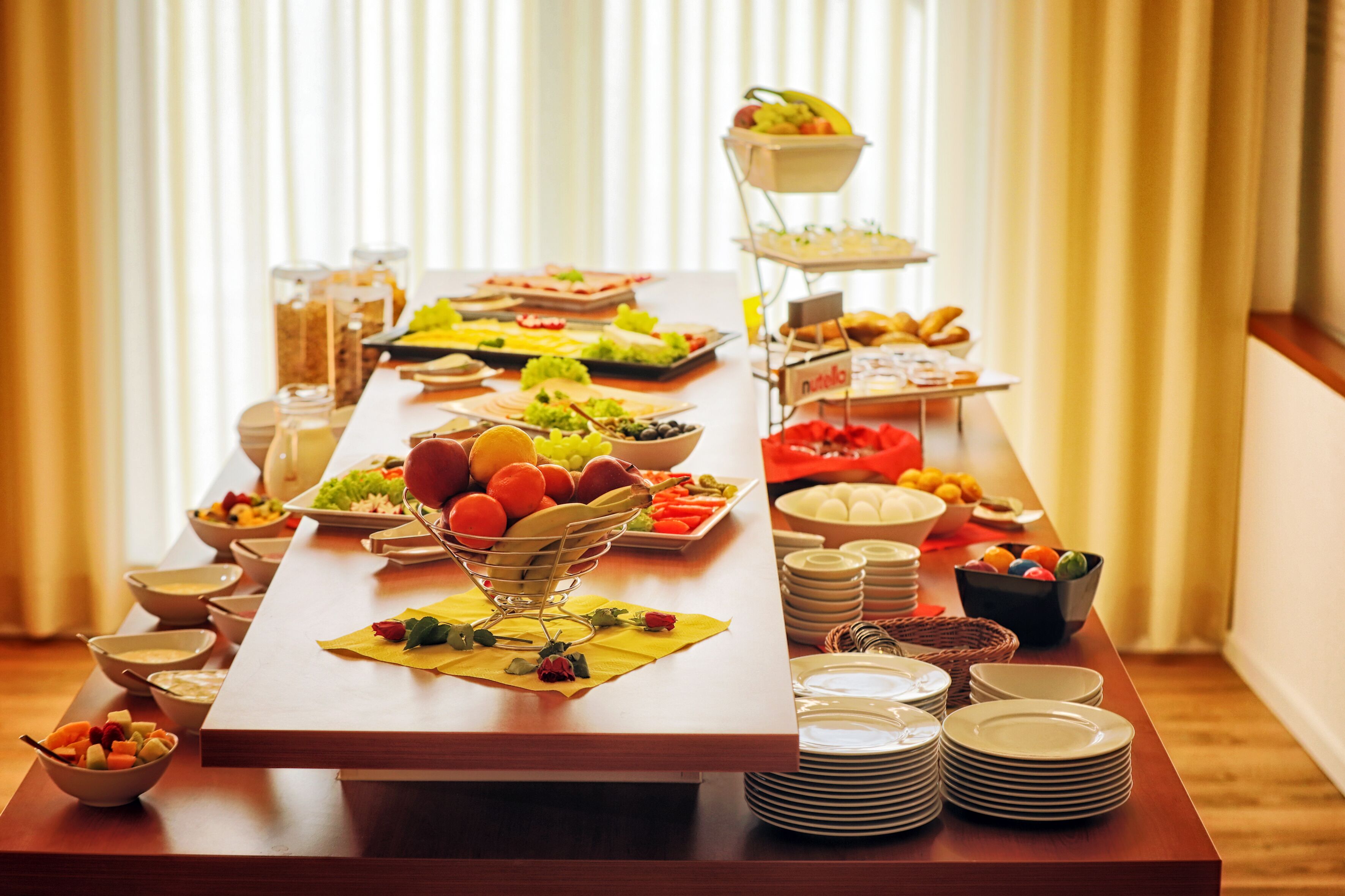 daily buffet breakfast (eur 12 per person)
