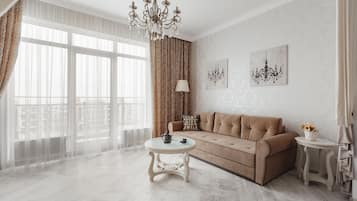 Apartment, 1 Bedroom, Terrace | 1 bedroom, desk, iron/ironing board, free WiFi