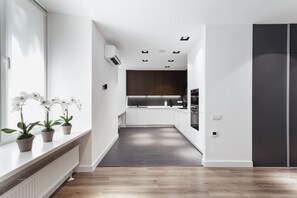 公寓, 2 间卧室 | 私人厨房 | 大冰箱、烤箱、炉灶、电热水壶