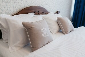 Apartamento, 2 quartos, terraço | 2 quartos, roupas de cama antialérgicas, camas Select Comfort, frigobar