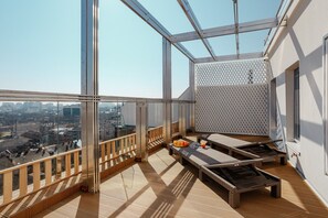 皇家顶层房 | 2 多间卧室、防过敏的被褥、迷你吧、特色装修