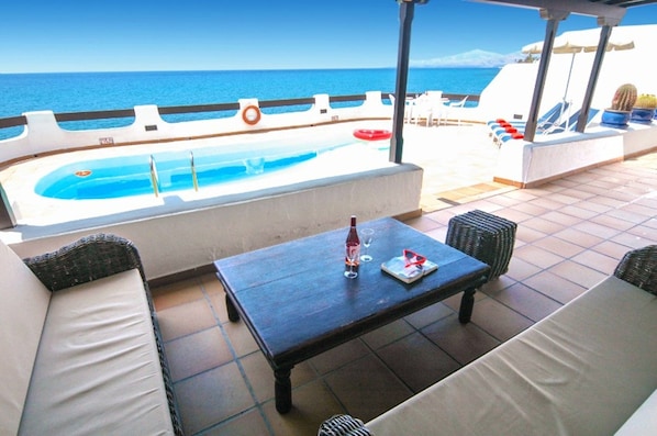 Una piscina climatizada