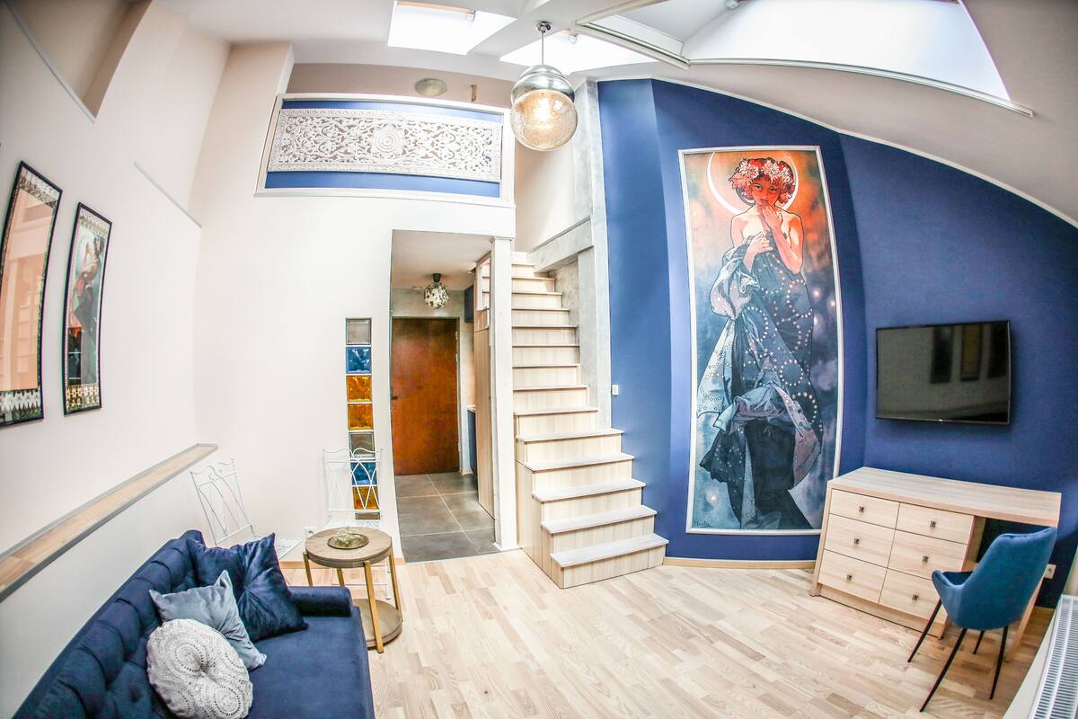 Comfort Apartment, Mezzanine (Silver Moon) | Living area