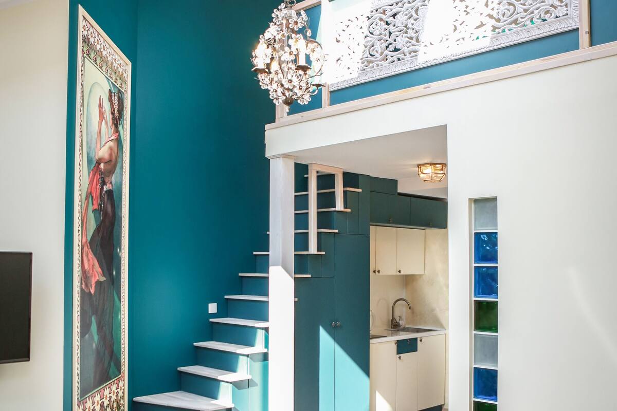 Superior Apartment, Mezzanine (Polar Star) | Living area