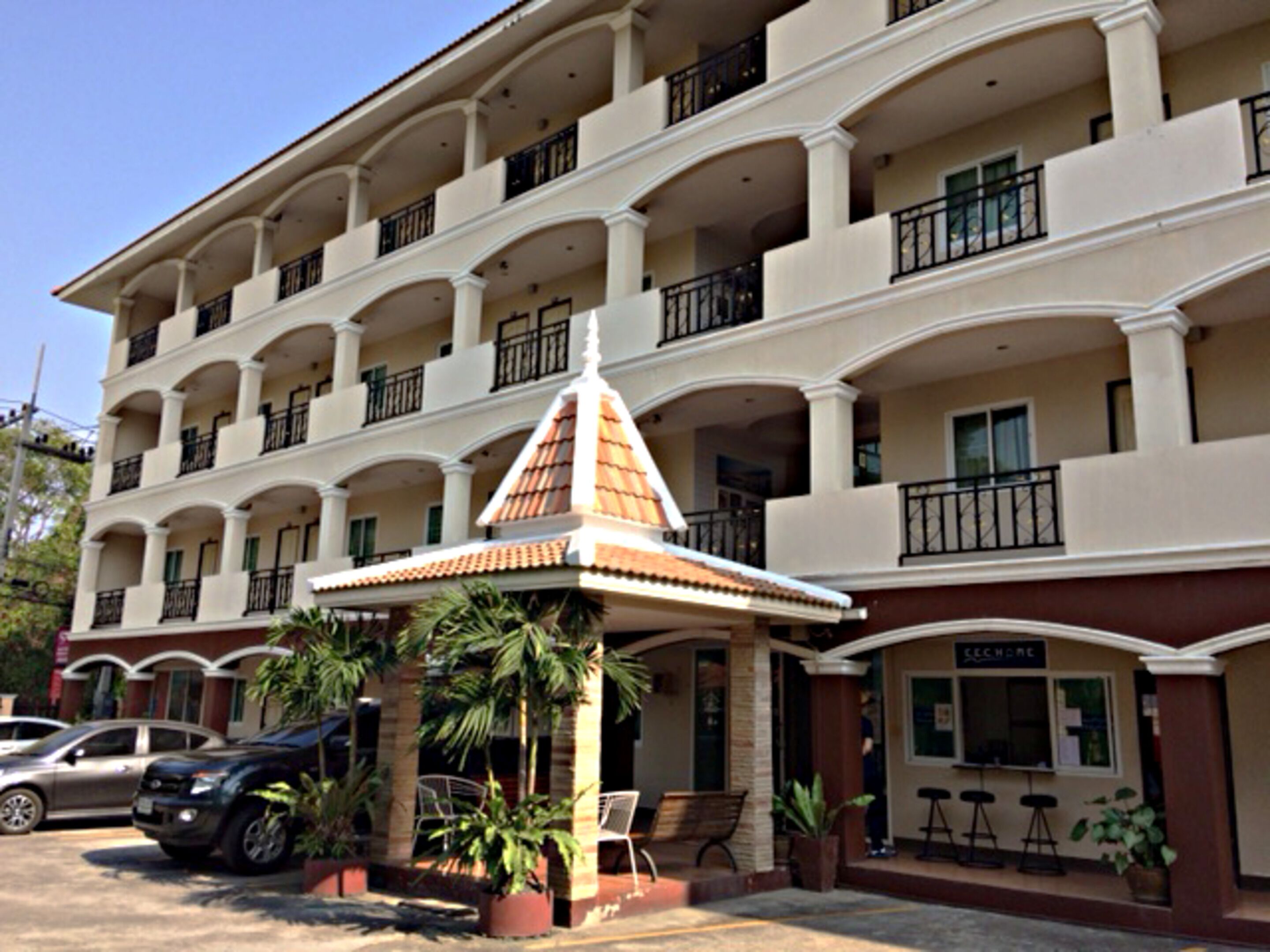 Front of property