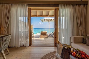 Vila, sobre a água (Pool) | 1 quarto, roupas de cama de algodão egípcio, roupas de cama premium