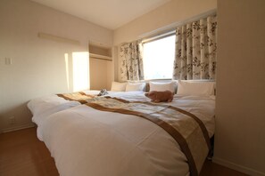 Apartment | 1 Schlafzimmer, Verdunkelungsvorhänge, kostenloses WLAN, Bettwäsche