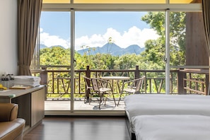 Perhehuone, vuoristonäköala | Ilmainen Wi-Fi, vuodevaatteet