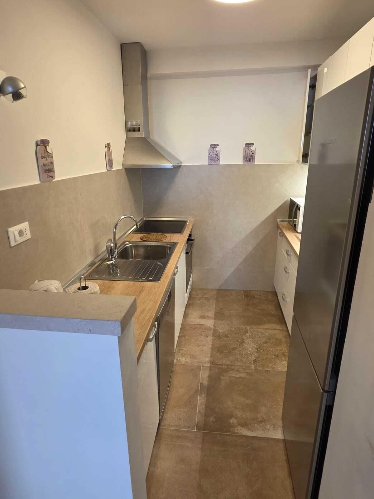 Apartment | Private kitchen | Dishwasher, electric kettle