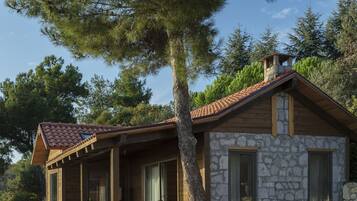 Façana frontal de l'allotjament