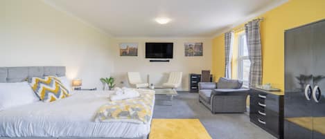 Suite Supérieure, salle de bains attenante (Thatchers )