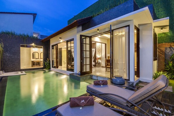 Pool - Villa for Rent in Bali 2078 (Kerobokan)