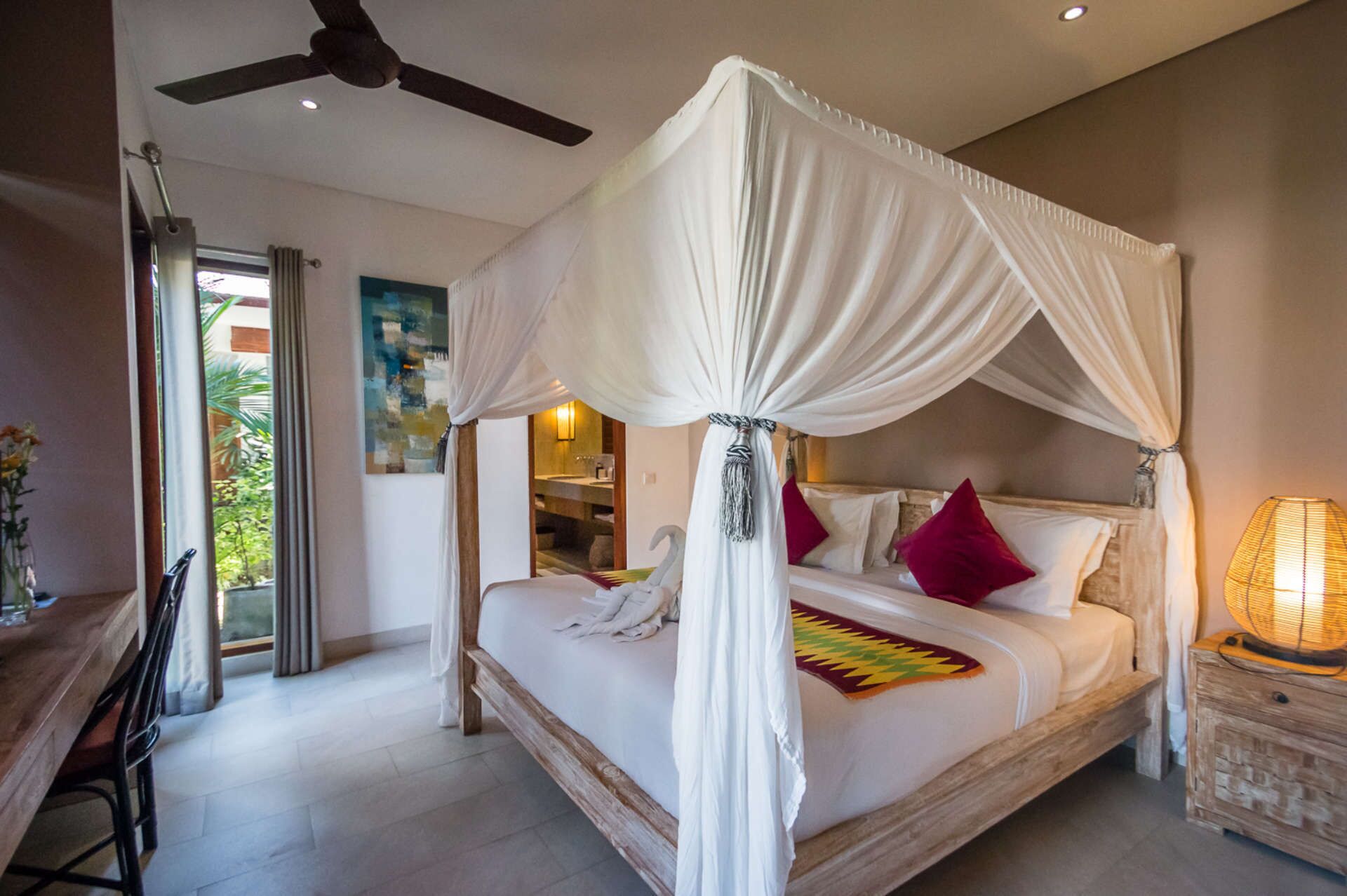 Biệt thự (1 Bedroom) | 1 phòng ngủ, bàn ủi/dụng cụ ủi quần áo, bộ trải giường 