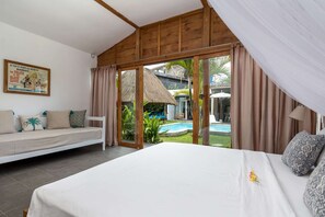 Villa (1 Bedroom) | 1 Schlafzimmer, Bettwäsche